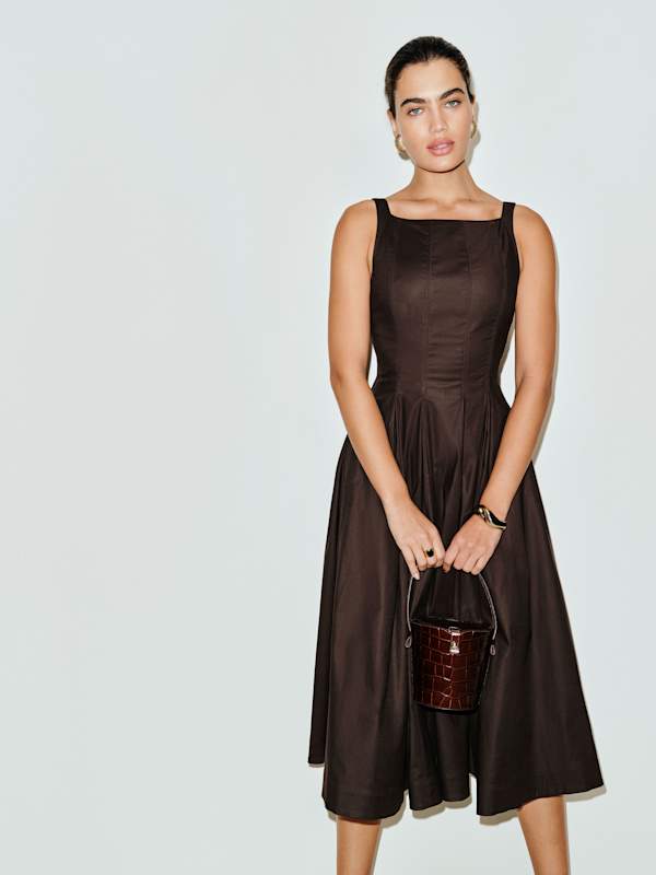 Jovana Dress - Mole